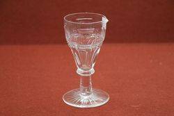 Victorian Round Funnel Bowl Drinking Glass  #