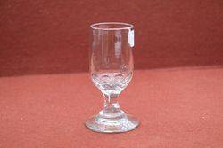 Victorian Sherry Glass 