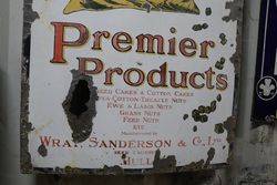 Wray  Sanderson and Co Ltd Feed Enamel Sign Prime Premier Products