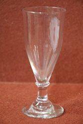 19th Century Round Funnel  Bowl Drinking Glass #
