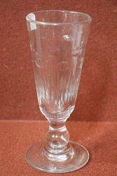 Early 19th Century Funnel Bowl Drinking Glass #