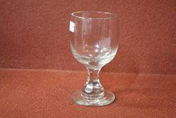 Early C19th Barrel Bowl Drinking Glass #