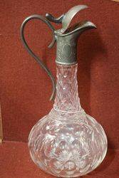 Victorian Cut Glass Water Jug