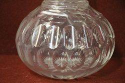 Victorian Cut Glass Water Jug