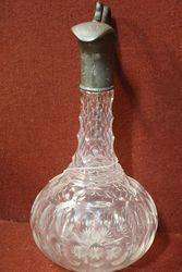 Victorian Cut Glass Water Jug