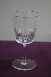 Set of 6 Antique Bucket Shape Bowl Drinking Glasses #