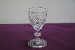 Antique Round Funnel Bowl Glass on Centre Knop Stem. #