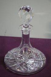 Cut Glass Decanter 