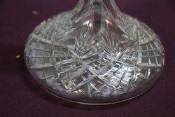 Cut Glass Decanter 