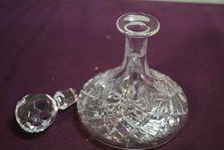 Cut Glass Decanter 