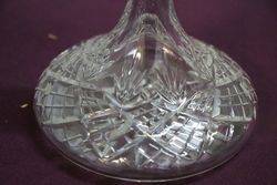 Cut Glass Decanter 