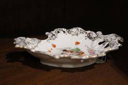 19th Century German Leaf Shape Bowl  