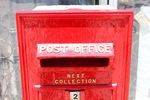 Genuine Antique British Post Box