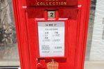 Genuine Antique British Post Box