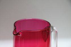 Victorian Ruby Glass Jug  