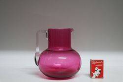 Victorian Ruby Glass Jug  