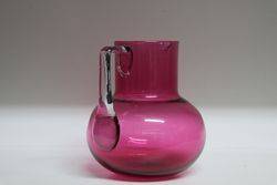 Victorian Ruby Glass Jug  