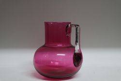 Victorian Ruby Glass Jug  