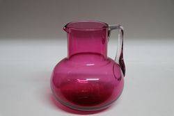 Victorian Ruby Glass Jug  