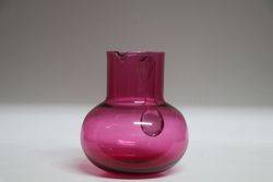 Victorian Ruby Glass Jug  