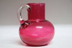 Victorian Ruby Glass Jug 