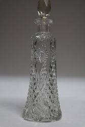 Cut Glass Scent Bottle 