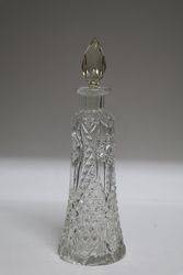 Cut Glass Scent Bottle 