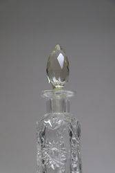 Cut Glass Scent Bottle 