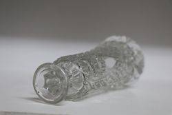Cut Glass Scent Bottle 
