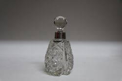 Silver Top Scent Bottle  