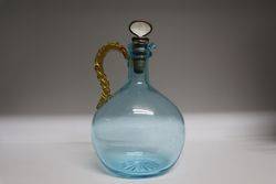 VIctorian Brandy Flask With Original Cork Stopper  