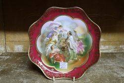 19th Century Austrian Porcelain Cabinet Plate  #