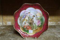 19th Century Austrian China Plate  