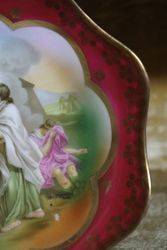 19th Century Austrian China Plate  