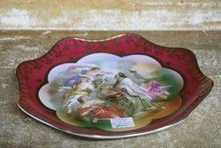 19th Century Austrian China Plate  