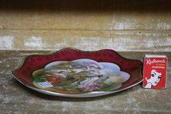 19th Century Austrian China Plate  