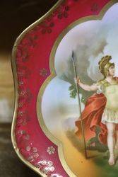 19th Century Austrian China Plate  