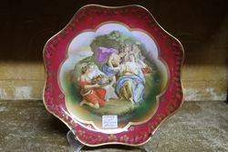  19th Century Austrian Porcelain Cabinet Plate  #
