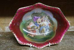 19th Century Austrian Porcelain Cabinet Quality Bowl  #