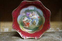 19th Century Austrian Porcelain Cabinet Quality Bowl  #