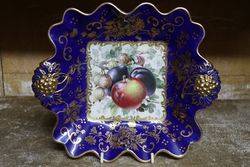 Hammersley Cobalt Blue Dessert Bowl C1912-39 #