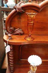 Antique Mahogany 2 Door Chiffonier 