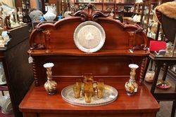 Antique Mahogany 2 Door Chiffonier 