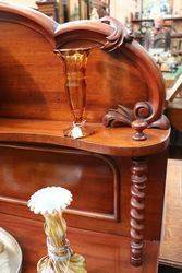 Antique Mahogany 2 Door Chiffonier 