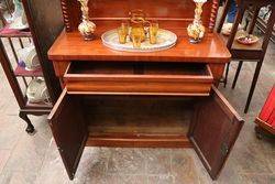 Antique Mahogany 2 Door Chiffonier 