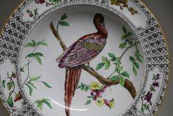 19th Century Worcester Plate Dated 1880 