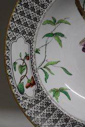 19th Century Worcester Plate Dated 1880 