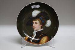 Fine China Portrait Cabinet Plate.