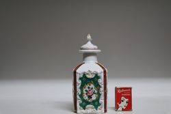 Pair Of Victorian Porcelain Scent Bottles  