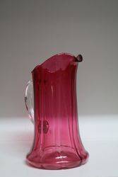 Victorian Ruby Glass Jug  